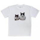 【Tシャツ】シロクロ二匹