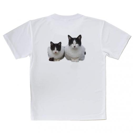 【Tシャツ】シロクロ二匹