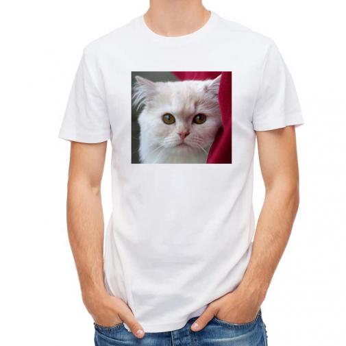 【Tシャツ】猫のアップ