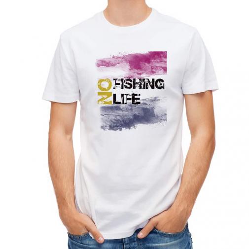 【Tシャツ】No Fishing No Life クラシック