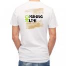 【Tシャツ】No Fishing No Life ナチュラル