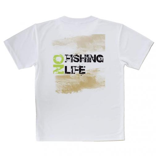 【Tシャツ】No Fishing No Life ナチュラル