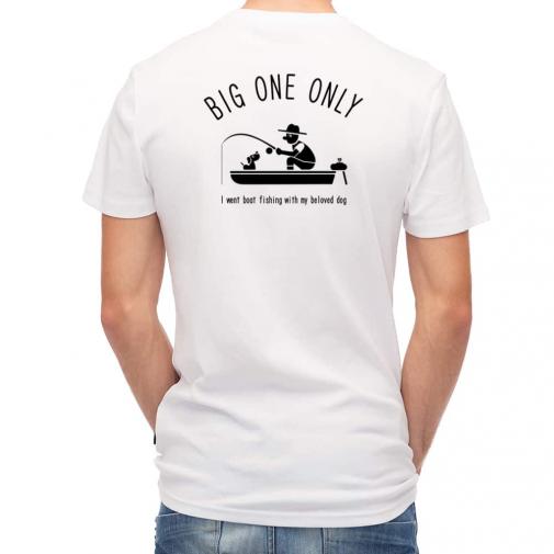【Tシャツ】【釣りざんまい】愛犬とボートフィッシング