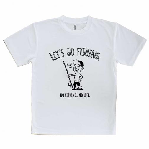 【Tシャツ】【釣りざんまい】レッツゴーフィッシング アングラー