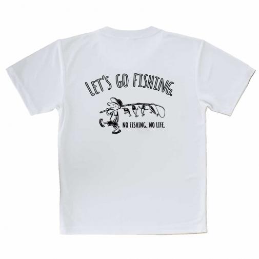 【Tシャツ】【釣りざんまい】レッツゴーフィッシング ルアーと少年