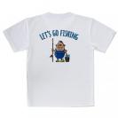 【Tシャツ】【釣りざんまい】レッツゴーフィッシング ポッチャリアングラー_カラフル