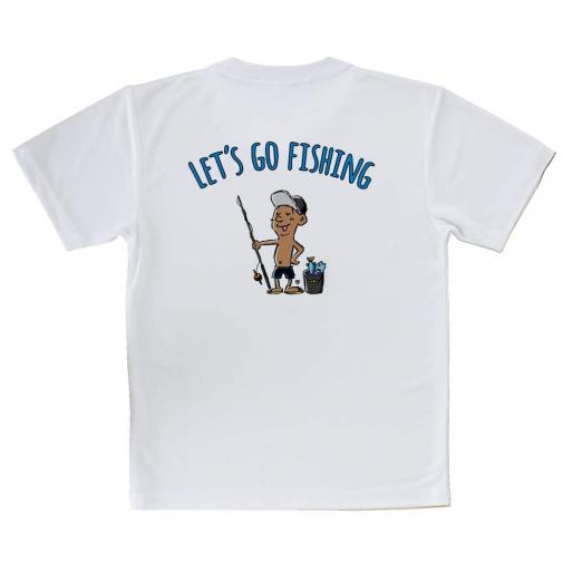 【Tシャツ】【釣りざんまい】レッツゴーフィッシング アングラー_カラフル