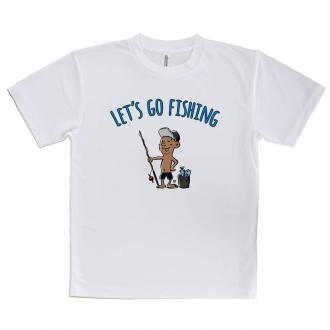 【Tシャツ】【釣りざんまい】レッツゴーフィッシング アングラー_カラフル