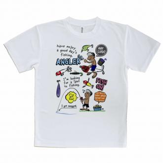 【Tシャツ】【釣りざんまい】釣りに行きませんか?_カラフル