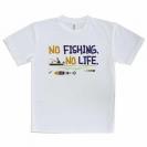 【Tシャツ】【釣りざんまい】釣りのない人生なんて_レトロ