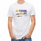 【Tシャツ】【釣りざんまい】釣りのない人生なんて_レトロ