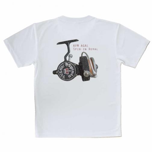 【Tシャツ】APM AGAL Spin-in Royal ビンテージリール