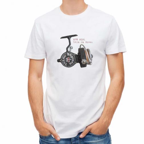 【Tシャツ】APM AGAL Spin-in Royal ビンテージリール