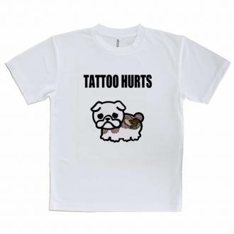 【Tシャツ】【彫姫】TATTOO HURTS 犬
