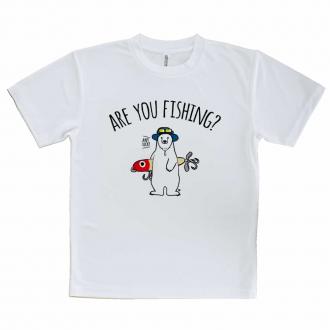 【Tシャツ】【釣りざんまい】ルアーとシロクマさん