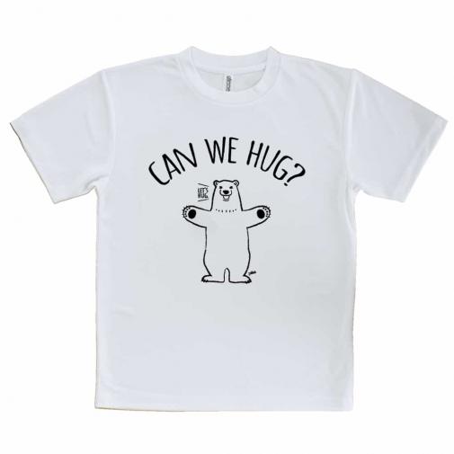 【Tシャツ】シロクマさんのハグアピール(wakat)