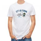 【Tシャツ】【釣りざんまい】レッツゴーフィッシング ウトウトアングラー_カラフル
