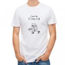 【Tシャツ】【釣りざんまい】ルアーを持つアングラー