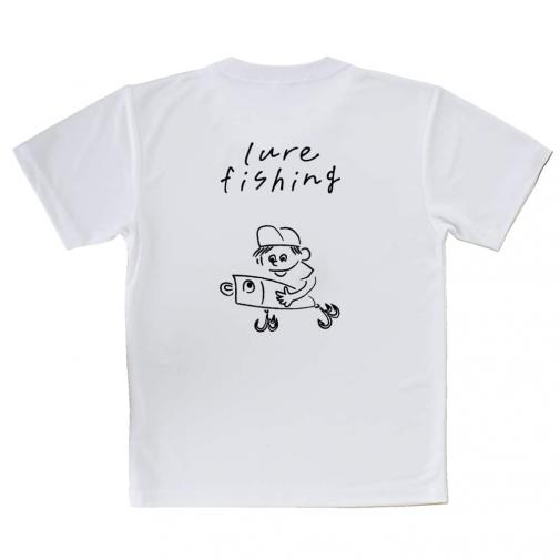 【Tシャツ】【釣りざんまい】ルアーを持つアングラー