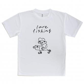 【Tシャツ】【釣りざんまい】ルアーを持つアングラー