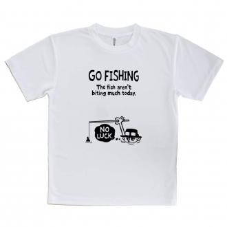 【Tシャツ】【釣りざんまい】ユニークな釣り_ブラック