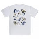【Tシャツ】【釣りざんまい】PACK LIGHT, GO FISH.