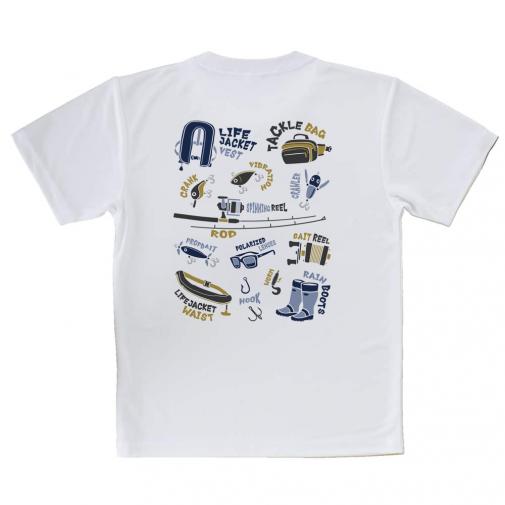 【Tシャツ】【釣りざんまい】PACK LIGHT, GO FISH.
