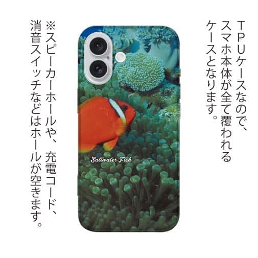 【TPU】熱帯魚　No.3　ハマクマノミ