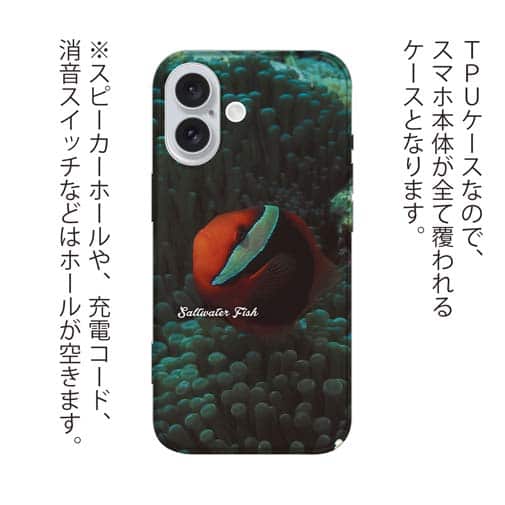 【TPU】熱帯魚　No.5　ハマクマノミ