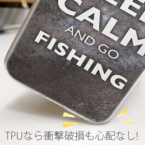 【TPU】KEEP CALM AND OF FISHING　錆鉄
