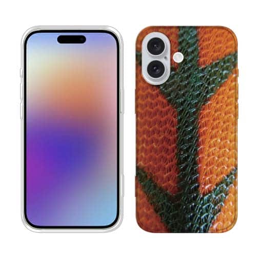 【TPU】エギ柄　タイガーオレンジ