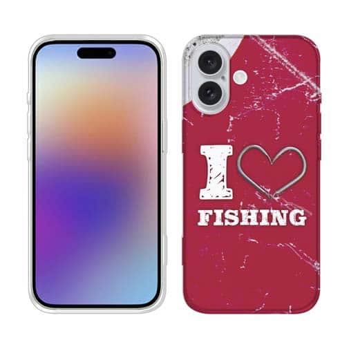 【TPU】I love Fishing Red