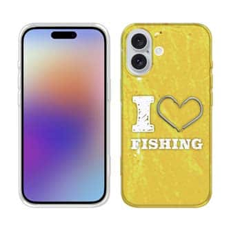 【TPU】I love Fishing Yellow