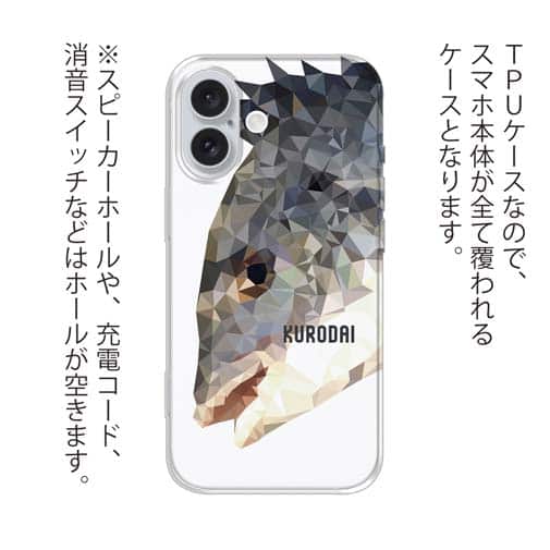 【TPU】チヌ（クロダイ）　ポリコン・デザイン