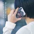 【TPU】ブラックバスのバイト　ペイント風　ブルー