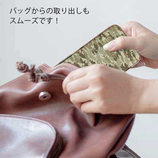 【TPU】ブラックバス　迷彩柄　ベージュカラー