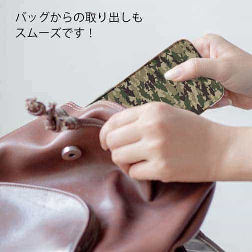 【TPU】ブラックバス　迷彩柄　ブラウンカラー