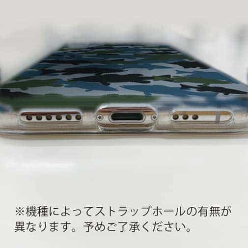 【TPU】ブラックバス　迷彩大柄　ブルー