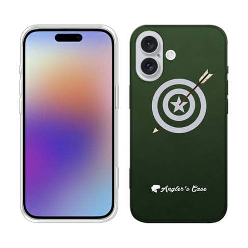 【TPU】ダーツ　アングラーズケース　ロゴ入り　グリーン