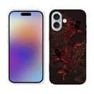 【TPU】タトゥー風昇り鯉　レッド&ブラック