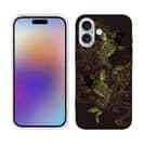 【TPU】タトゥー風昇り鯉　ゴールド&ブラック