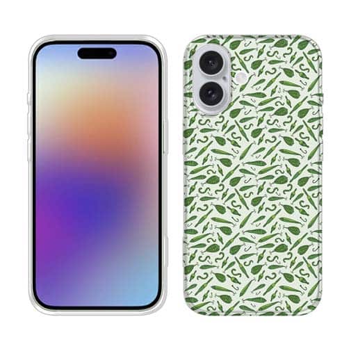 【TPU】釣具のシームレスパターン　グリーン