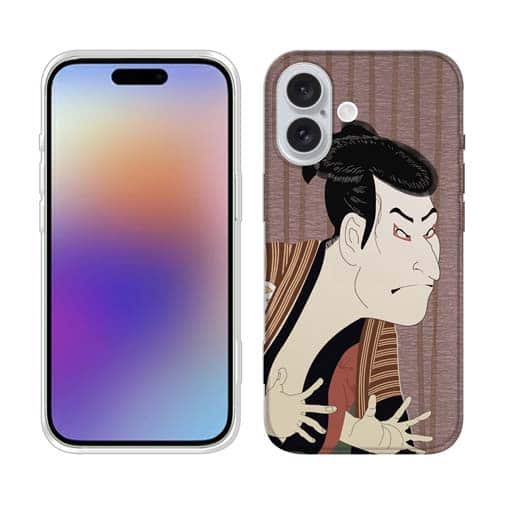 【TPU】東洲斎写楽  三世大谷鬼次の奴江戸兵衛のイラスト