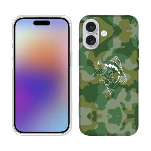 【TPU】迷彩&ブラックバスのイラスト　パート1