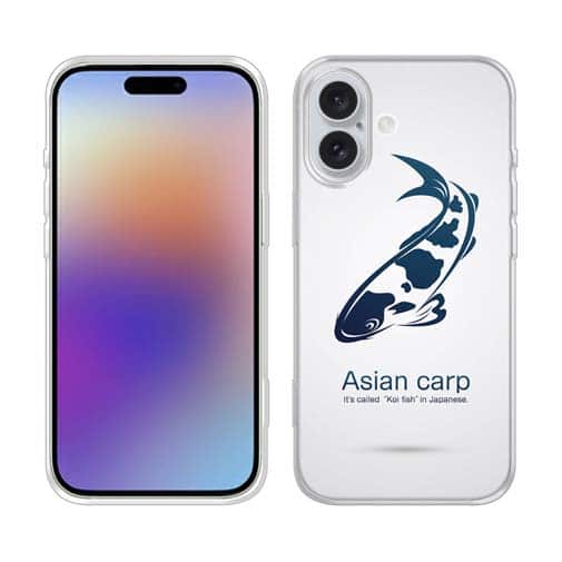 【TPU】錦鯉(アジアン カープ) ホワイト