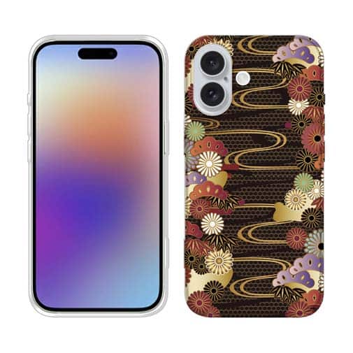 【TPU】着物柄 金屏風