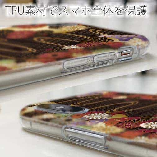 【TPU】着物柄　金屏風