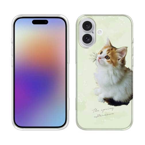 【TPU】春の午後 蝶と子猫