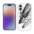 【TPU】平政(ヒラマサ)墨絵風　白