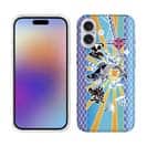 【TPU】赤ワイン　大漁旗スマホケース　シーバス（スズキ）